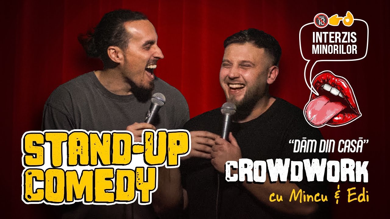 Stand up comedy | Dam din casa cu Mincu si Edi | Crowd work | Varianta integrală pe ComedyBox