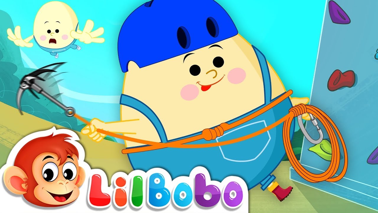 Humpty Dumpty & Children Safety | Little BoBo Nursery Rhymes - FlickBox Kids Songs