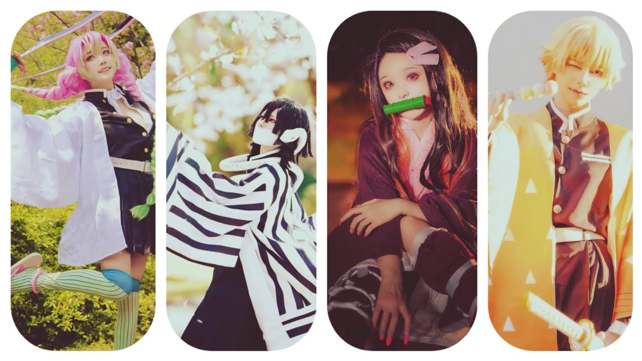 [ Tik Tok Kimetsu no Yaiba Cosplay ] #8 - Rạp xiếc trung ương