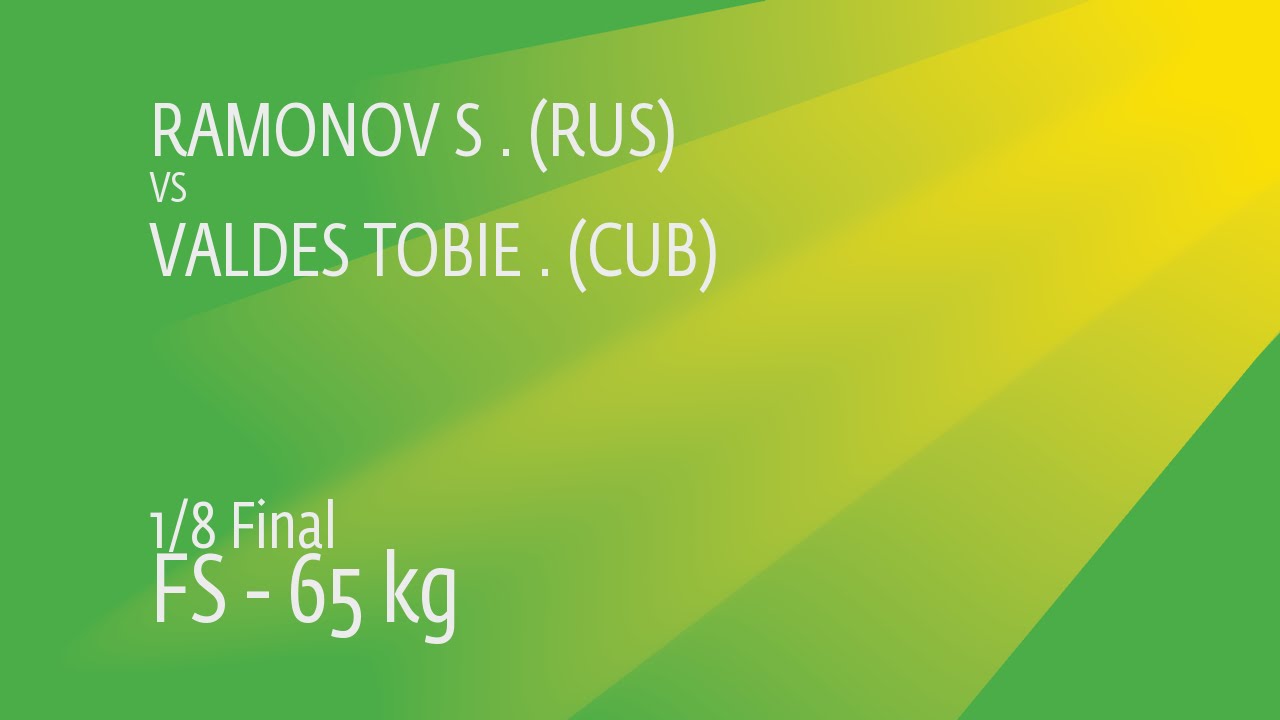 1/8 FS - 65 kg: S. RAMONOV (RUS) df. A. VALDES TOBIE (CUB), 11-3
