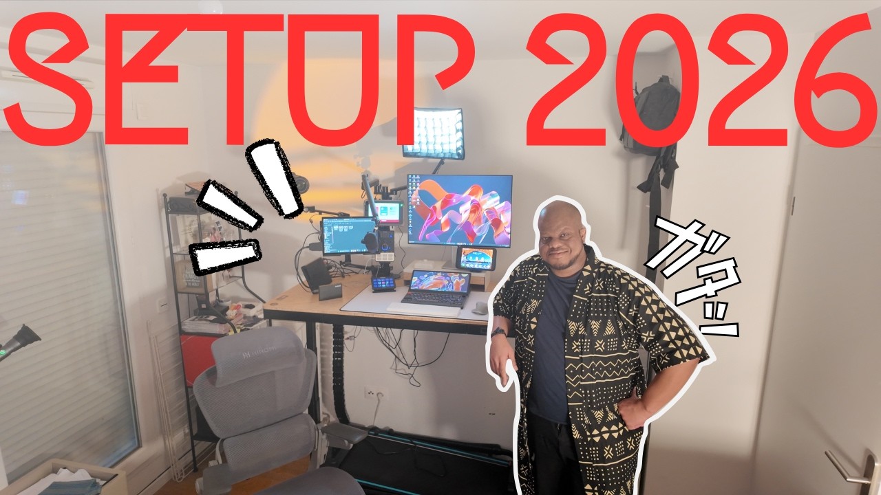 Setup 2026 : Tout Mon Matériel pour Bosser et Streamer