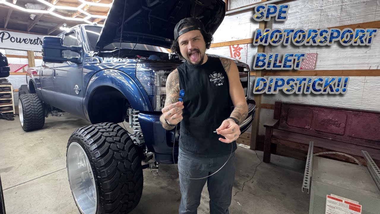 Щуп уровня масла SPE MOTORSPORT BILLET DIP STICK увеличивает мощность на 10 л.с.!