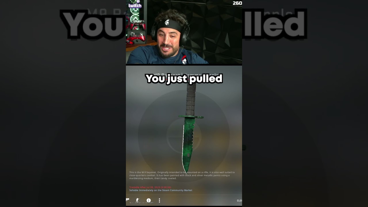My Wife Unboxed 2 Rare CSGO Knives...