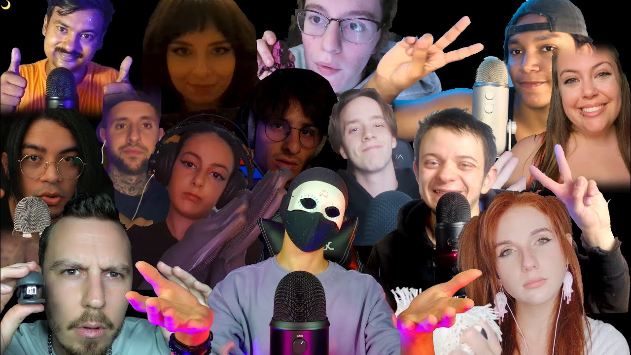 ASMR WITH ASMRTIST FRIENDS