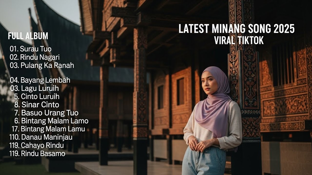 Full Album Minang — lagu enak yang tenang & syahdu 