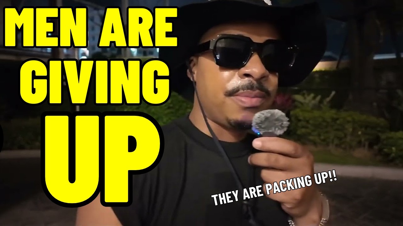 WHY A Lot of MEN Are Giving Up and Leaving SOCIETY To Build New LIVES!