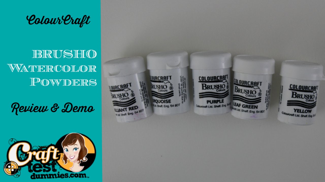 Brusho Crystal Colors Powdered Water-Based Dye