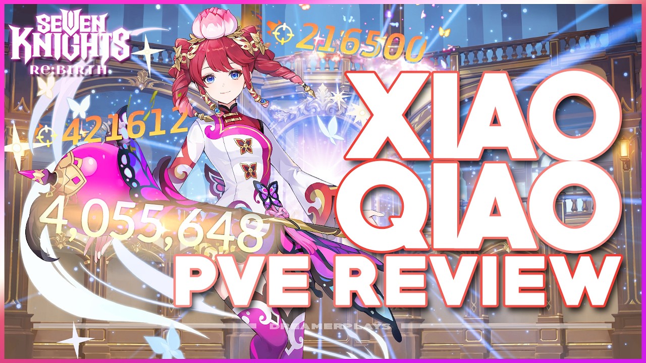 XIAO QIAO is what I've Been Waiting For! ~T2 vs T4 PVE Showcase!~ | Seven Knights Re:BIRTH