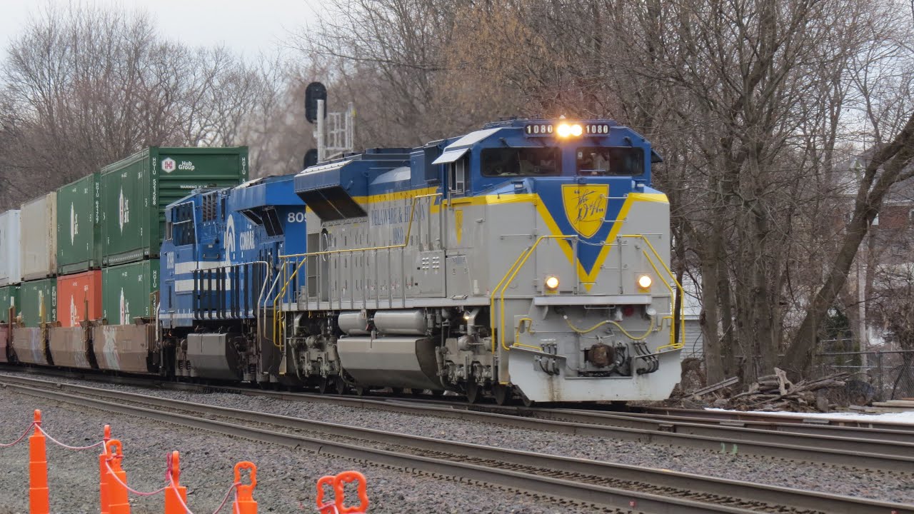 (1/14/26) NS/CSX Z619 (Z265) Passing Voorheesville NY Ft NS 1080 and NS 8098!!!