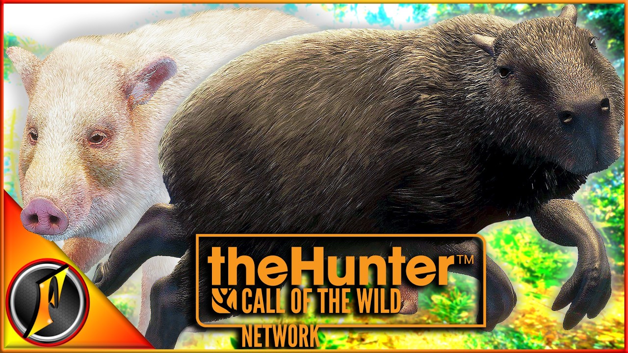 Меланистическая капибара и многое другое в раннем доступе к игре The Hunter Call of the Wild в Перу!