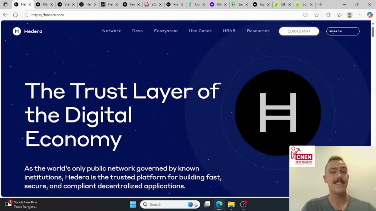 CNEN - Crypto News - Deep Dive: How Hedera Rewards Work | HBAR Staking, Fees & Network Comparison