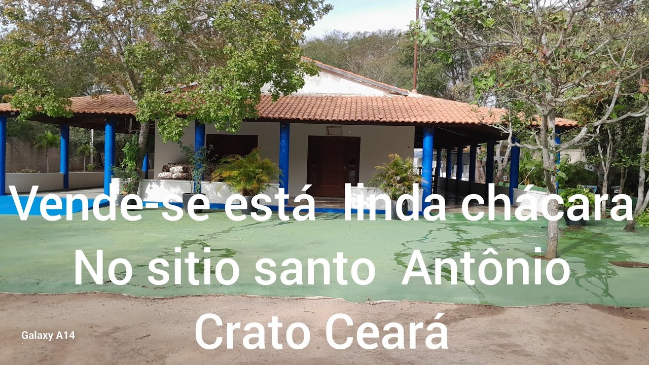 vende-se está linda chácara no sitio santo Antônio Crato Ceará valor 500mil cont 88 988476514