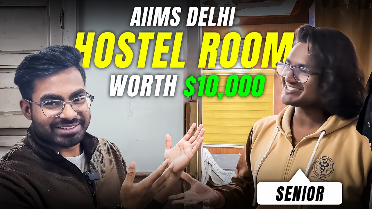 I Asked My AIIMS Delhi Senior for a Room Tour 😳