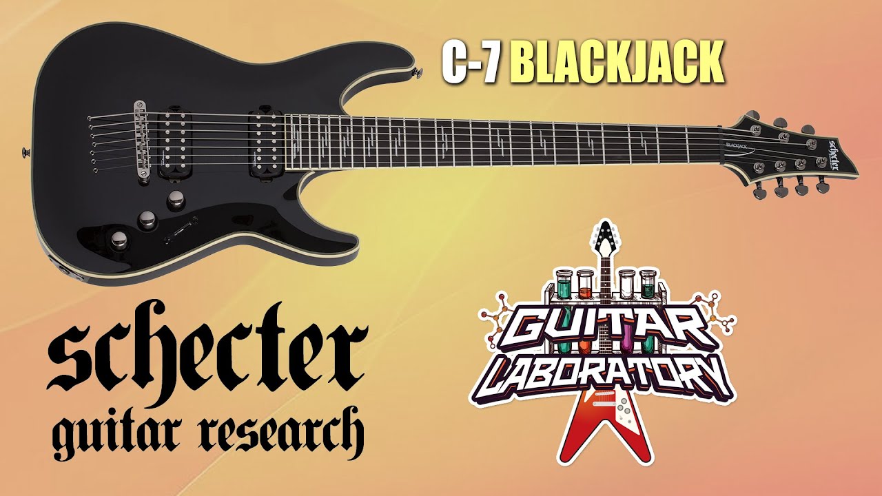 Электрогитара Schecter C-7 Blackjack