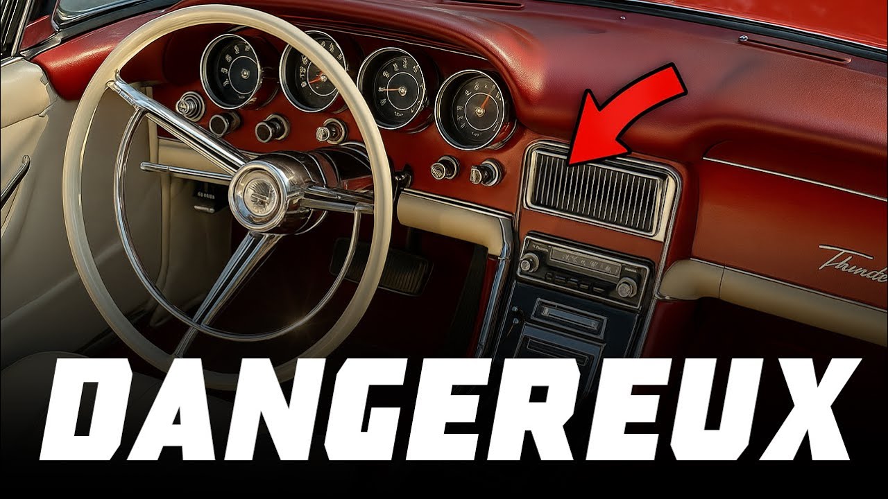 19 caract&eacute;ristiques DANGEREUSES des voitures anciennes qui ont marqu&eacute; l'histoire !