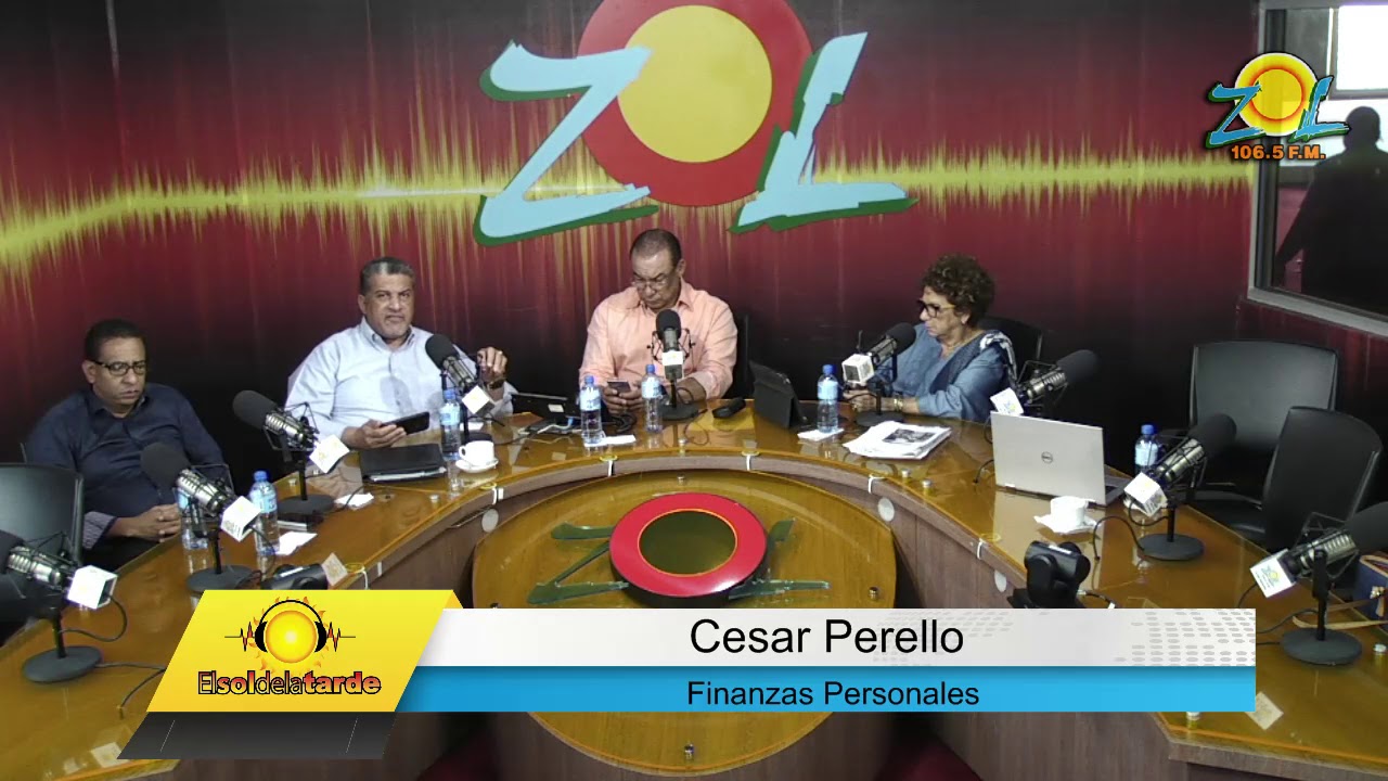 Finanzas personales con el experto Cesar Perello en #ElSoldelaTarde
