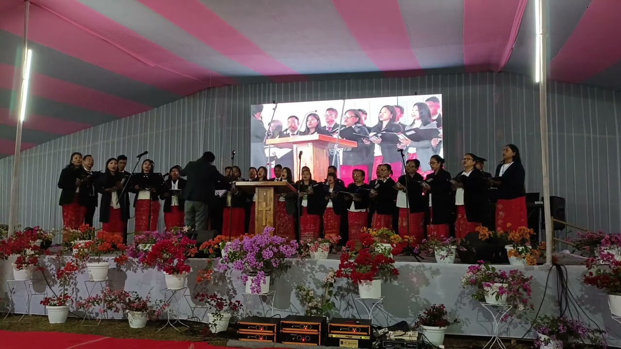 CK Sobha biap Bakenang. Bajengdoba Baptist Church choir.