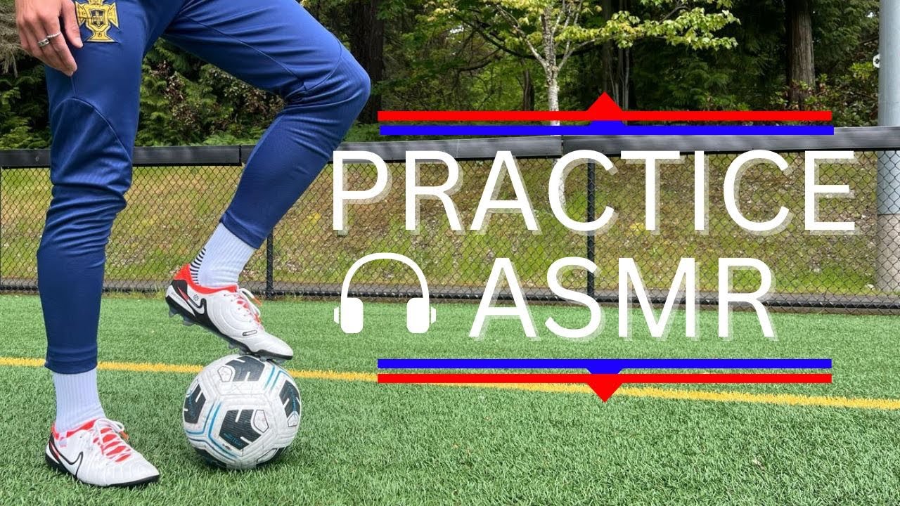 ASMR individual training session | football / soccer training session