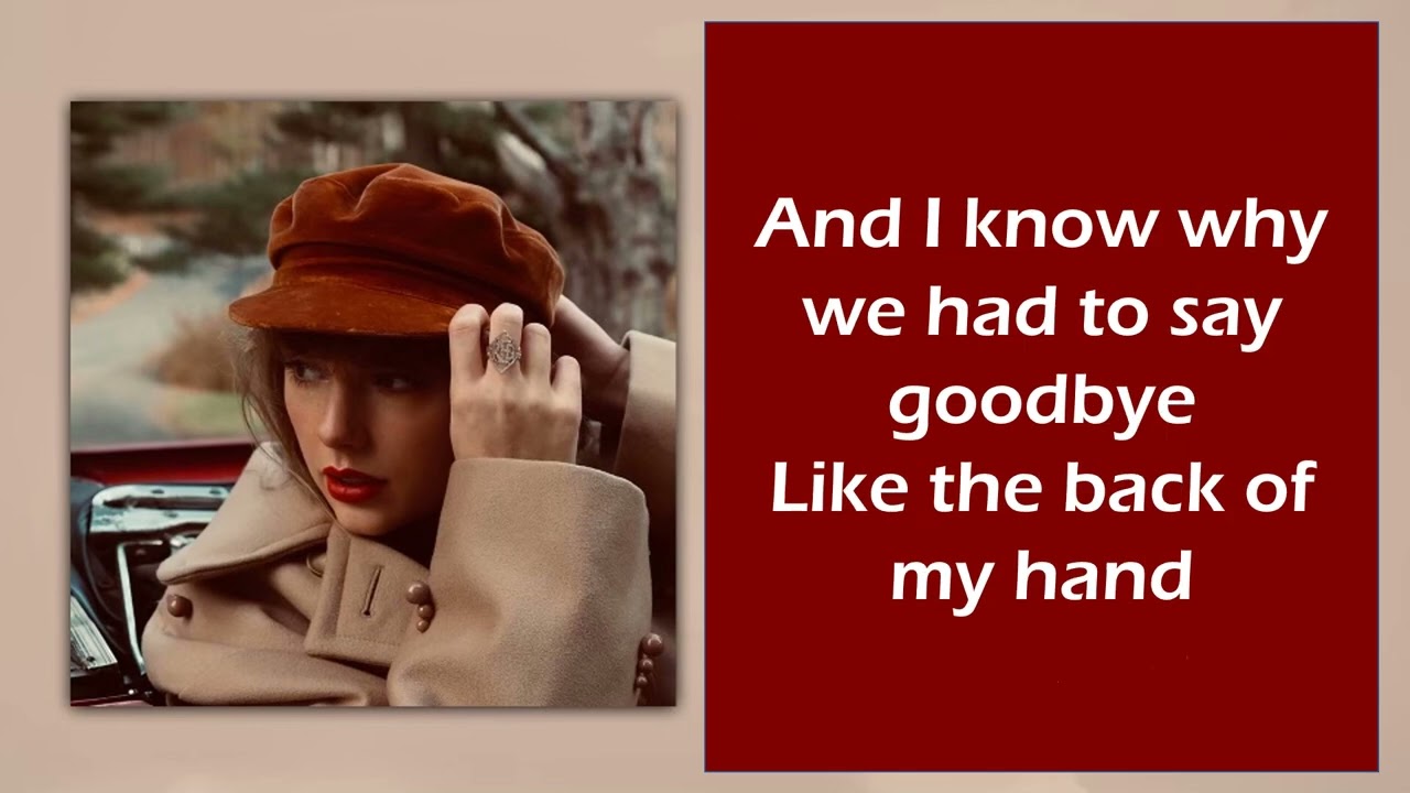 BETTER MAN - Taylor Swift (Taylor’s Version) (From The Vault) (lyrics)