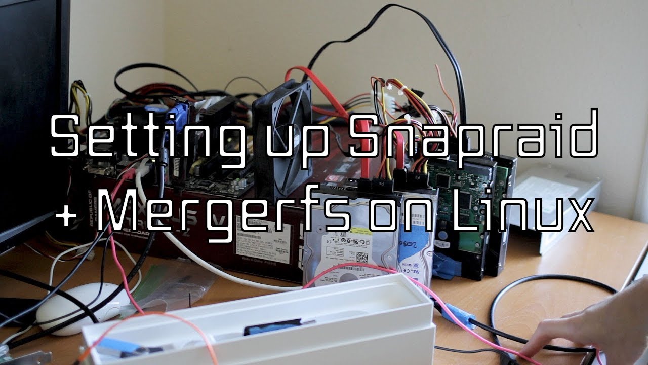 Как настроить файловый сервер Linux с помощью Snapraid и Mergerfs