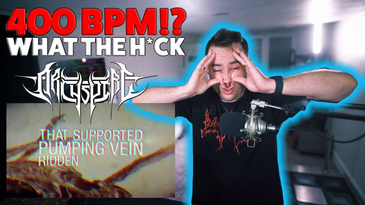 400 BPM?!?! 100% Blind Reaction: Archspire  — Bleed The Future