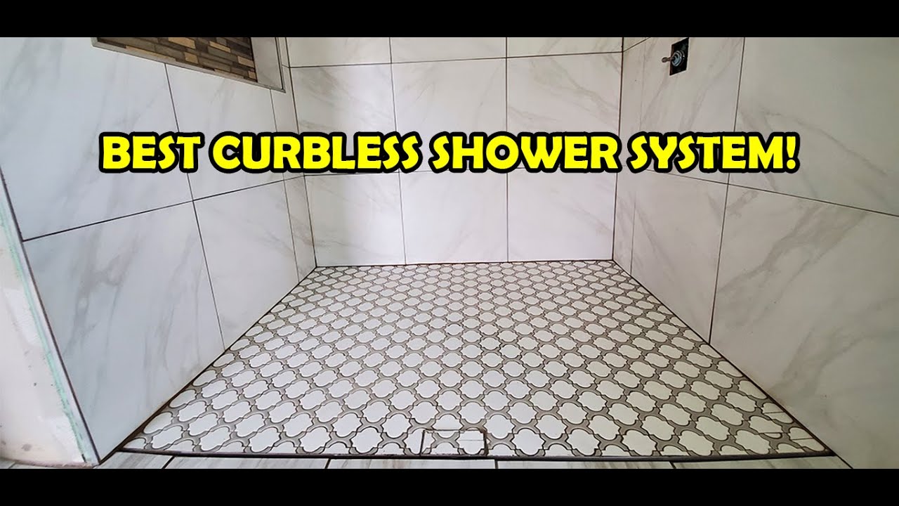 How to build a curbless shower with a HYDRO-BLOK SHOWER SYSTEM!😅🚿