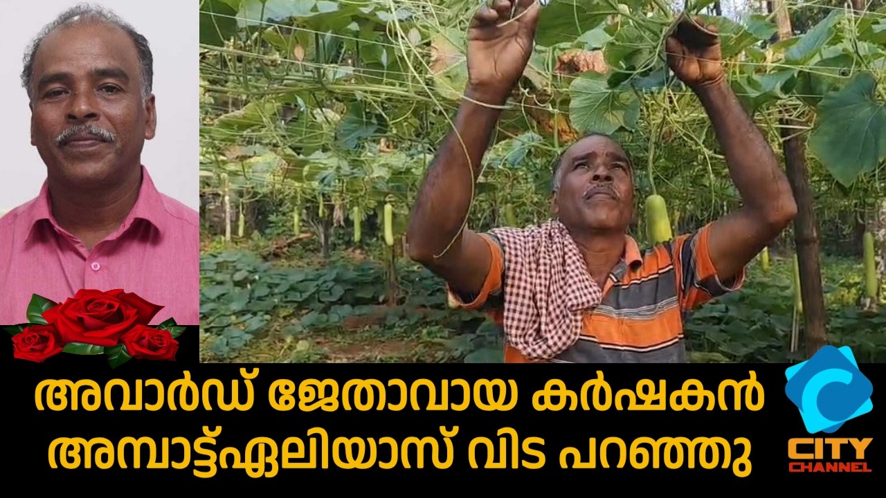 അവാർഡ് ജേതാവായ കർഷകൻ അമ്പാട്ട്ഏലിയാസ് വിട പറഞ്ഞു