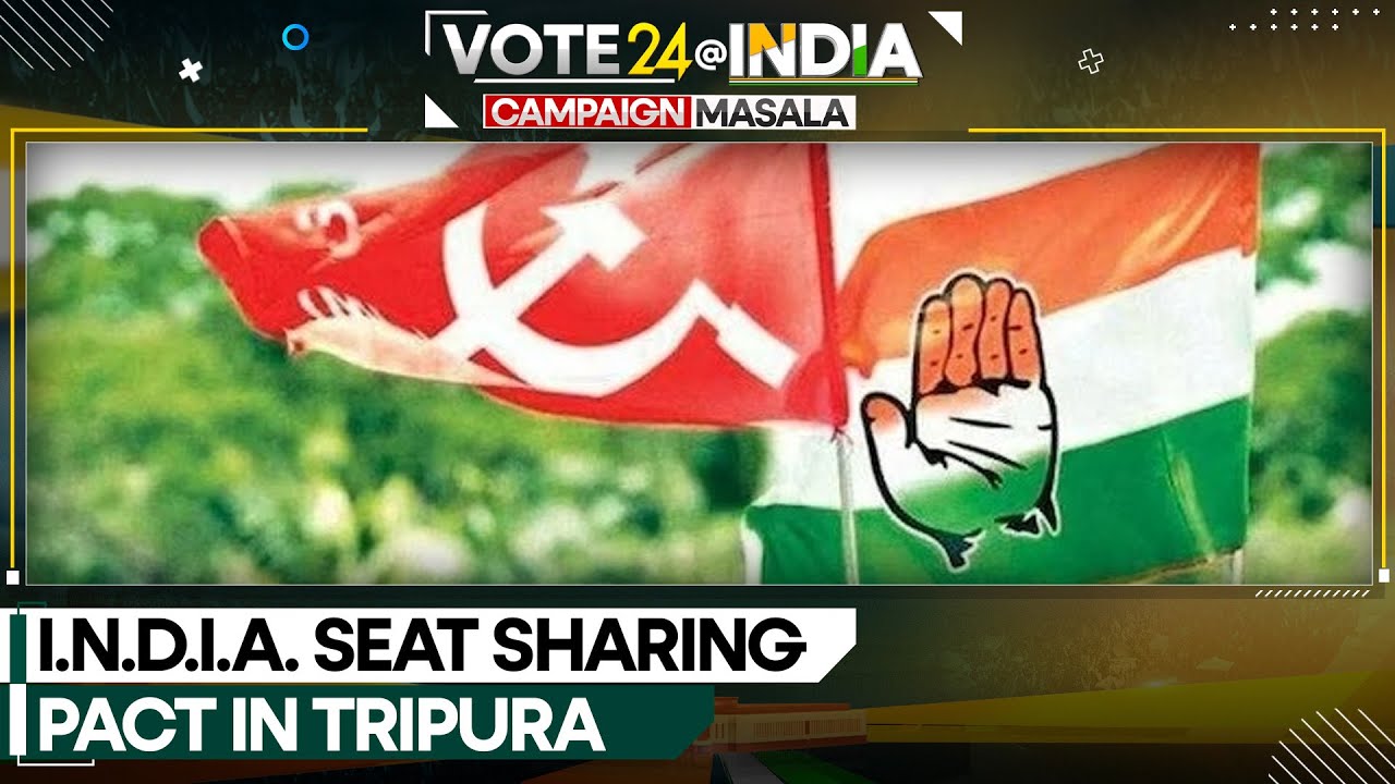 India Elections 2024: I.N.D.I.A. alliance seat sharing pact in Tripura | WION News