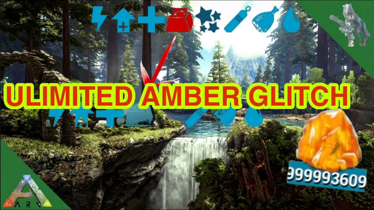 HOW TO HAVE UNLIMITED AMBERS GLITCH - ARK MOBILE