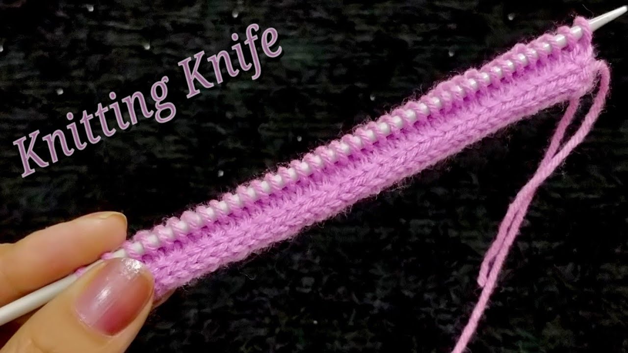 आसानी से पाईपिंग वाले फंदे बनाएं, Horizontal Rib Cast on Technique, Easy I-Cord Cast on Method