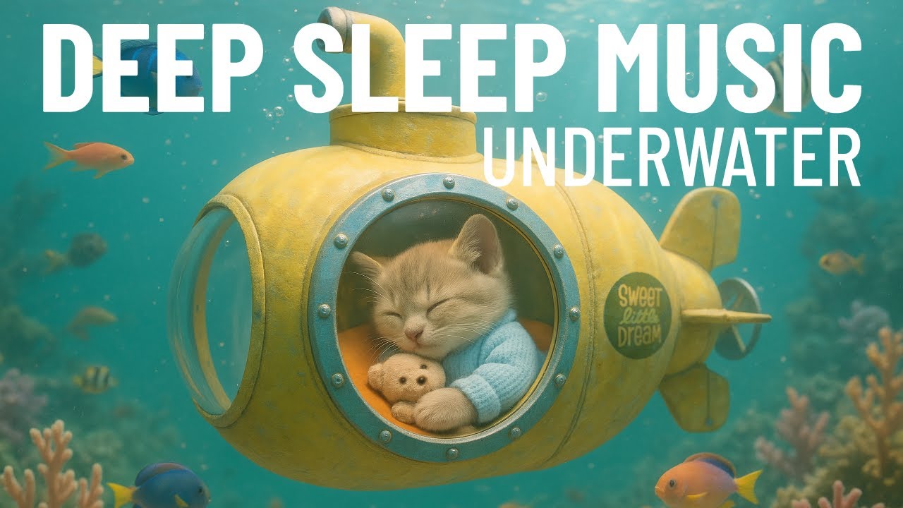 Deep Sleep Music • Underwater • 9 Hour Ocean Dreams & Calming Ambient Sounds