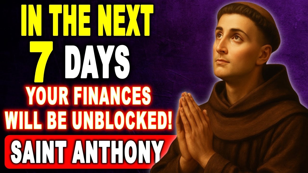 💖 Prayer Chain to SAINT ANTHONY to Unblock Your Financial Life in 7 Days – PRAY WITH ME