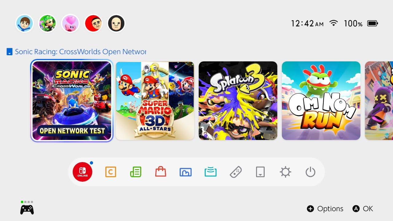 Sonic Racing: CrossWorlds Nintendo Switch Gameplay On Switch 2 (Open Network Test Beta)