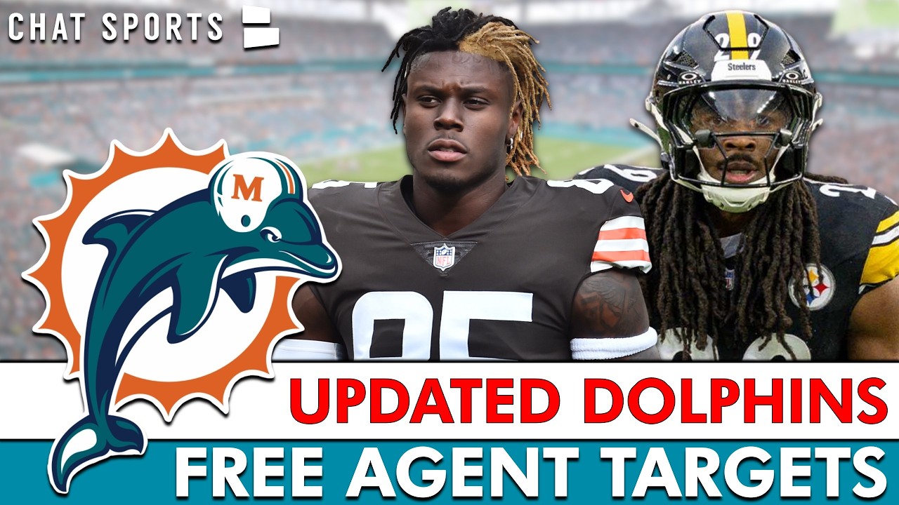 UPDATED Miami Dolphins Free Agent Targets After Week 1 Of 2026 NFL Free Agency Ft. David Njoku