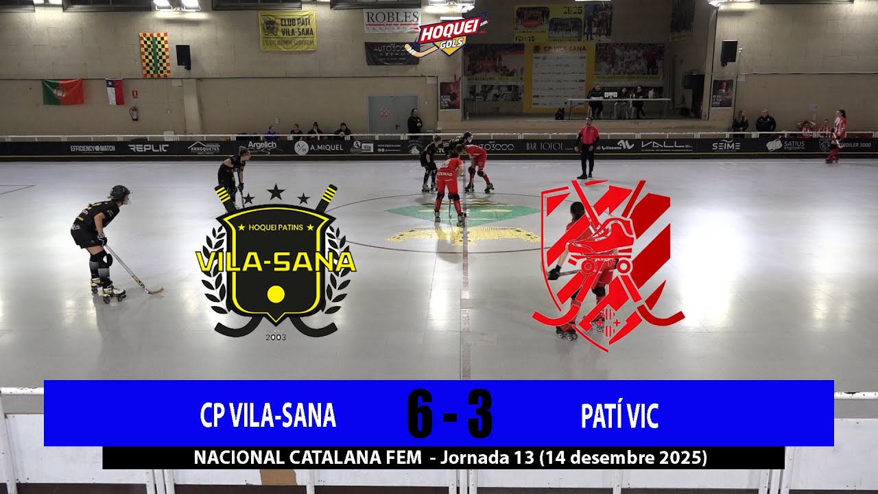 Resum CP VILA-SANA 6 - 3 PATÍ VIC (14 desembre 2025)