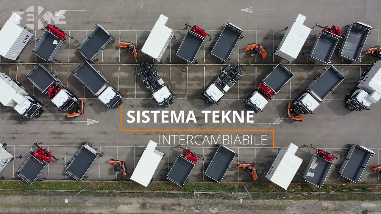 Sistema TEKNE intercambiabile | Veicoli multifunzione per Lavori Sotto Tensione (TERNA)