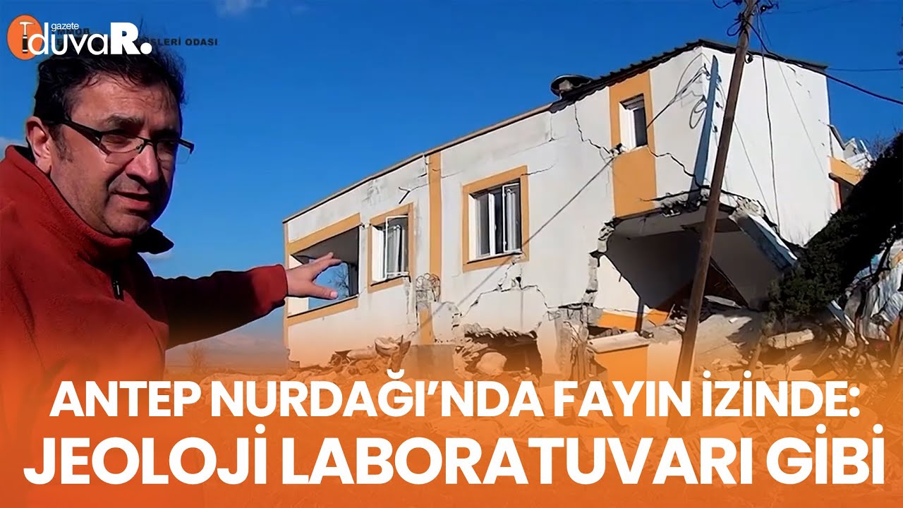 Fay hattının izinde Antep Nurdağı: 'Açık jeoloji laboratuvarı'