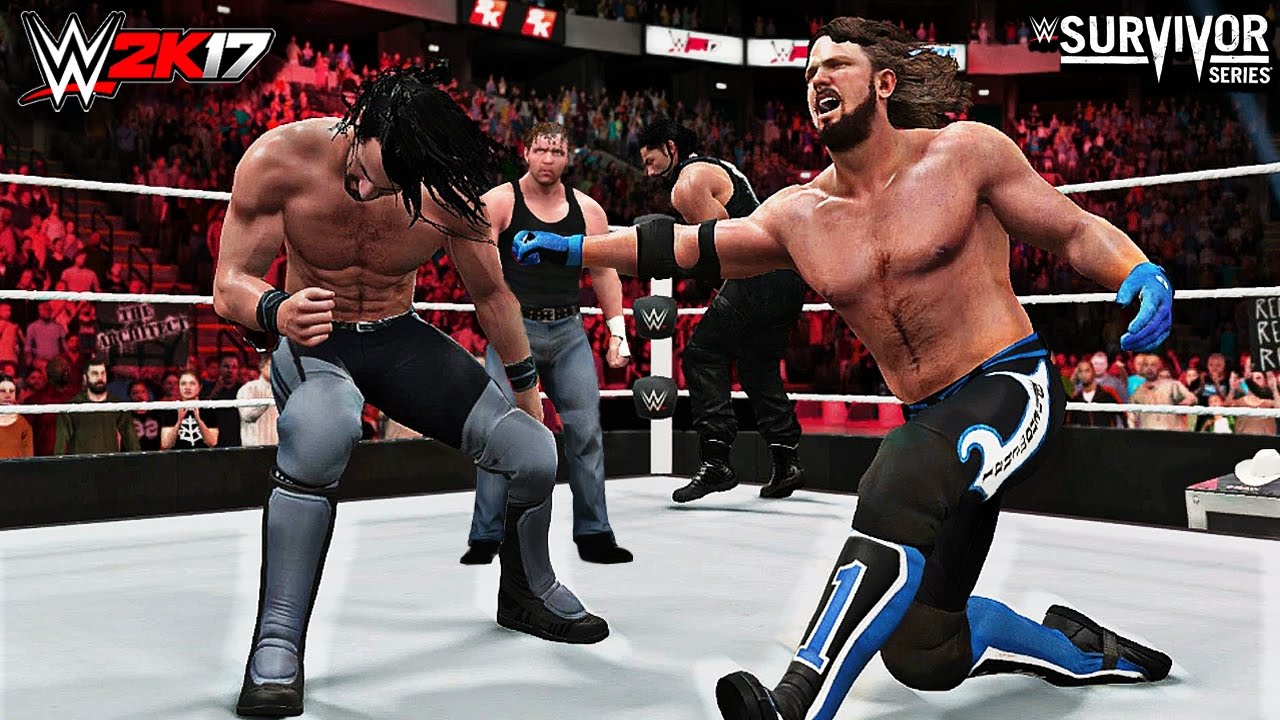 WWE 2K17 - The Shield vs The Club - WWE Survivor Series With Daytime Arena! (PS4/XBOX ONE)