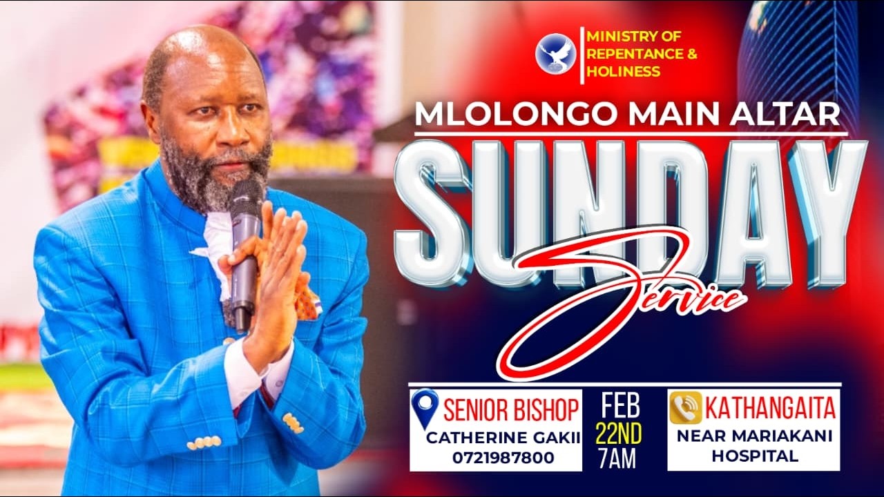 Mlolongo Main Altar Sunday Service 22nd February 2026