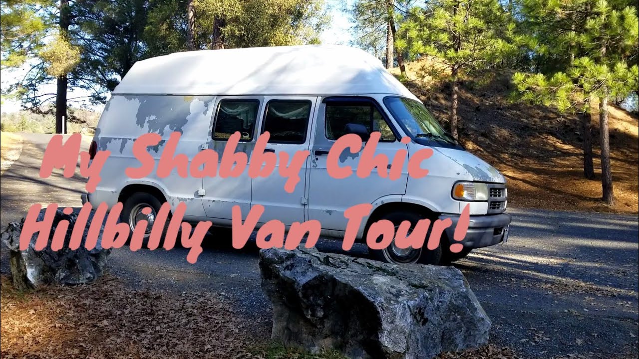 My Shabby Chic Hillbilly Van Tour!