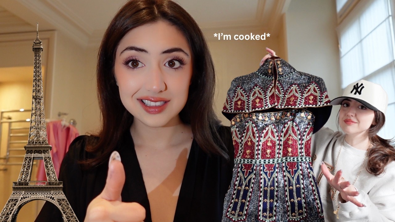 I flew to Paris just to wear this dress.