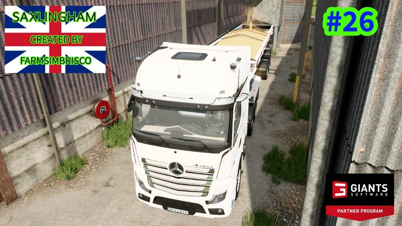 Mercedes Saxlingham Created By Farmsimbrisco farming simulator 25