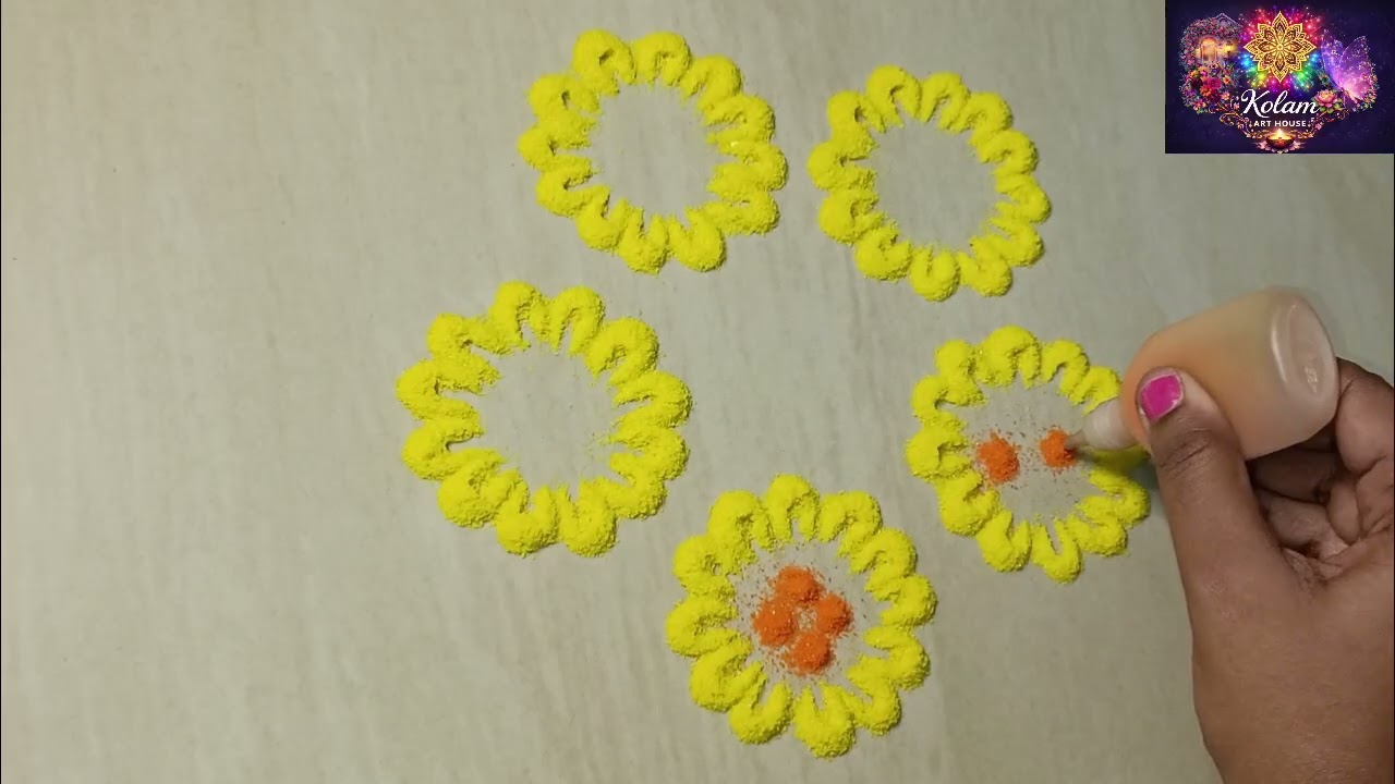 Flower Kolam ✨@KOLAMARTHOUSE 