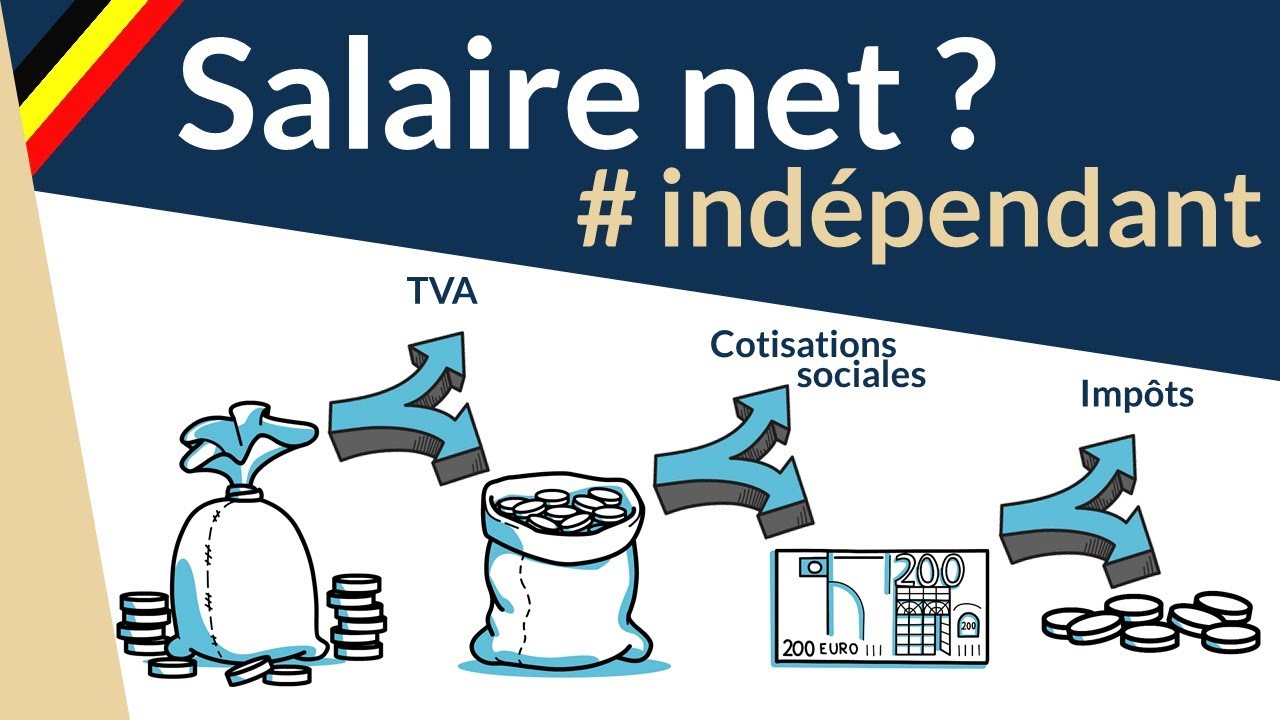 Salaire net d'un indépendant ? Cas d'étude de Sandra