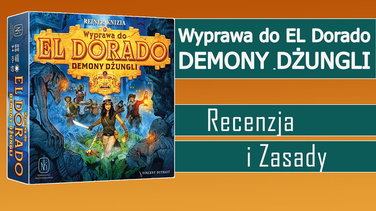 Wyprawa do El Dorado Demony Dżungli - recenzja | gra planszowa