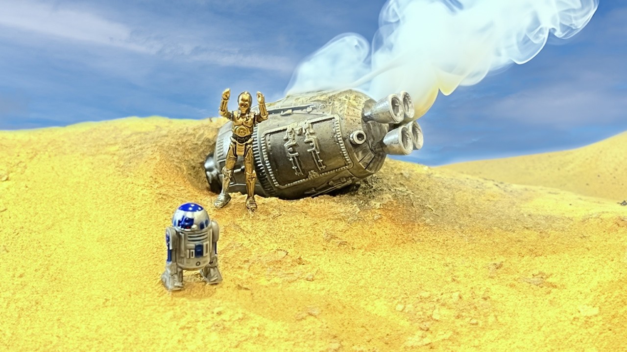 Micro Galaxy Squadron | Custom Escape Pod Diorama