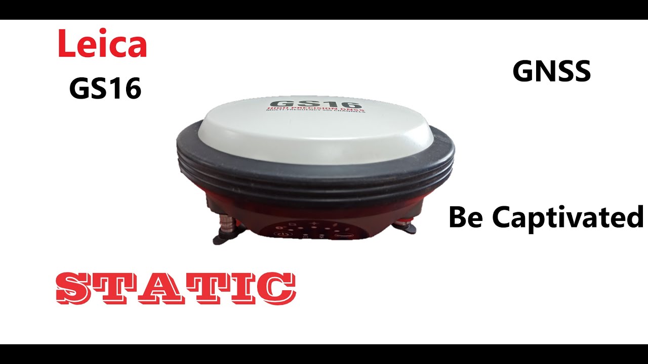 Настройка и запуск статики Leica GS16. Сергей Тарасов.