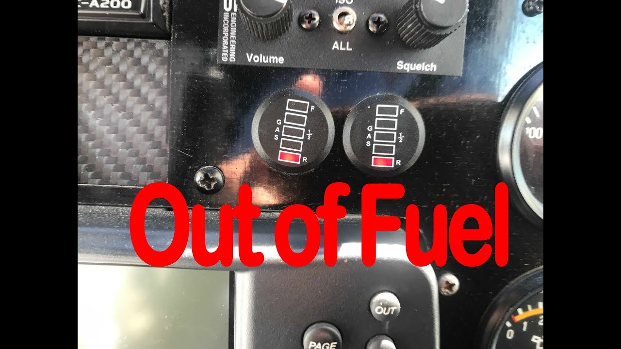 Cross country flight  |  OUT OF FUEL !!!