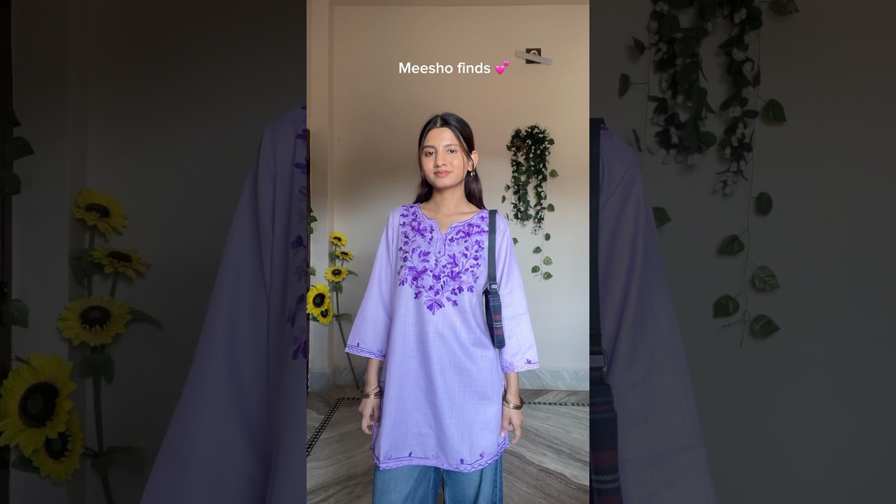 Short kurti from MEESHO💕 (Check community post for all the links ) #meeshohaul #meesho