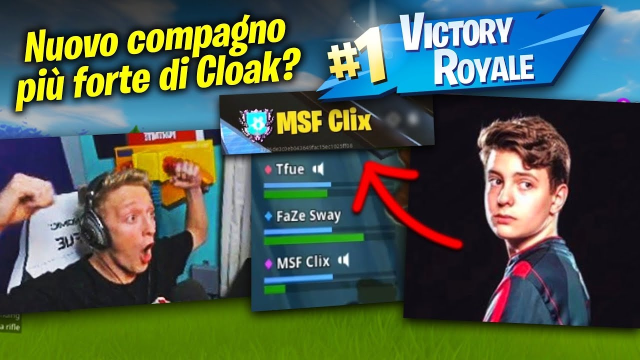 TFUE SOSTITUISCE CLOAK PER QUESTO NUOVO COMPAGNO fortissimo! 😯